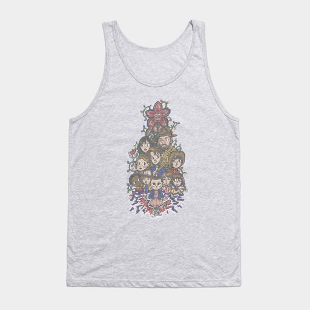 11 Days of Christmas - Ugly Sweater Edition Tank Top by Scribble Creatures